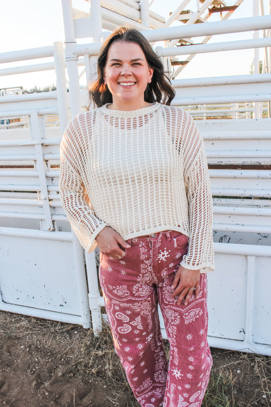 Cowgirl Crochet Top