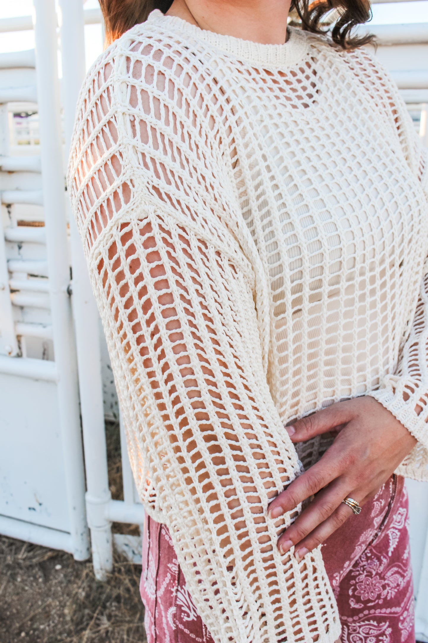 Cowgirl Crochet Top