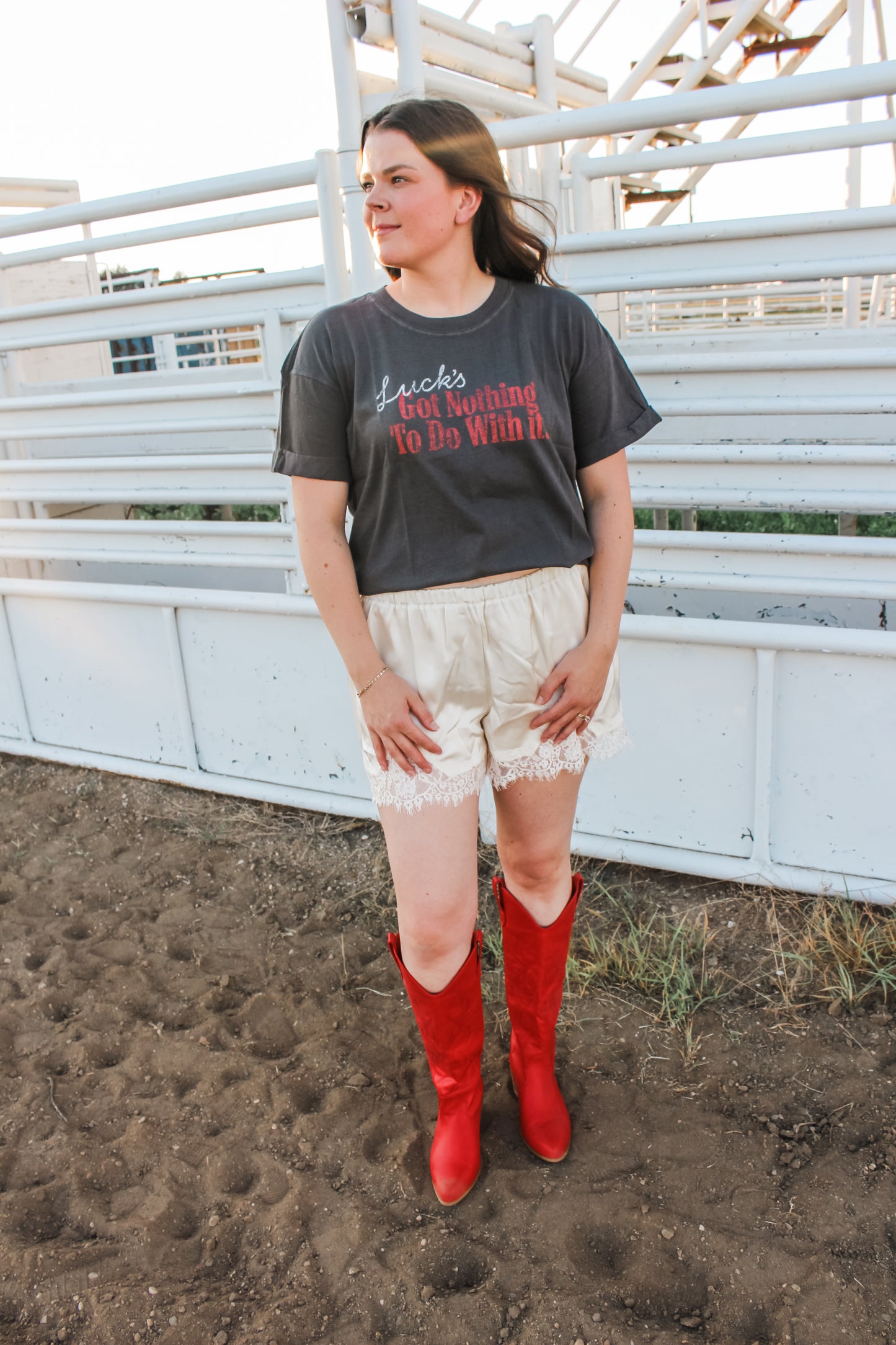 Luck's Got Nothing Tee