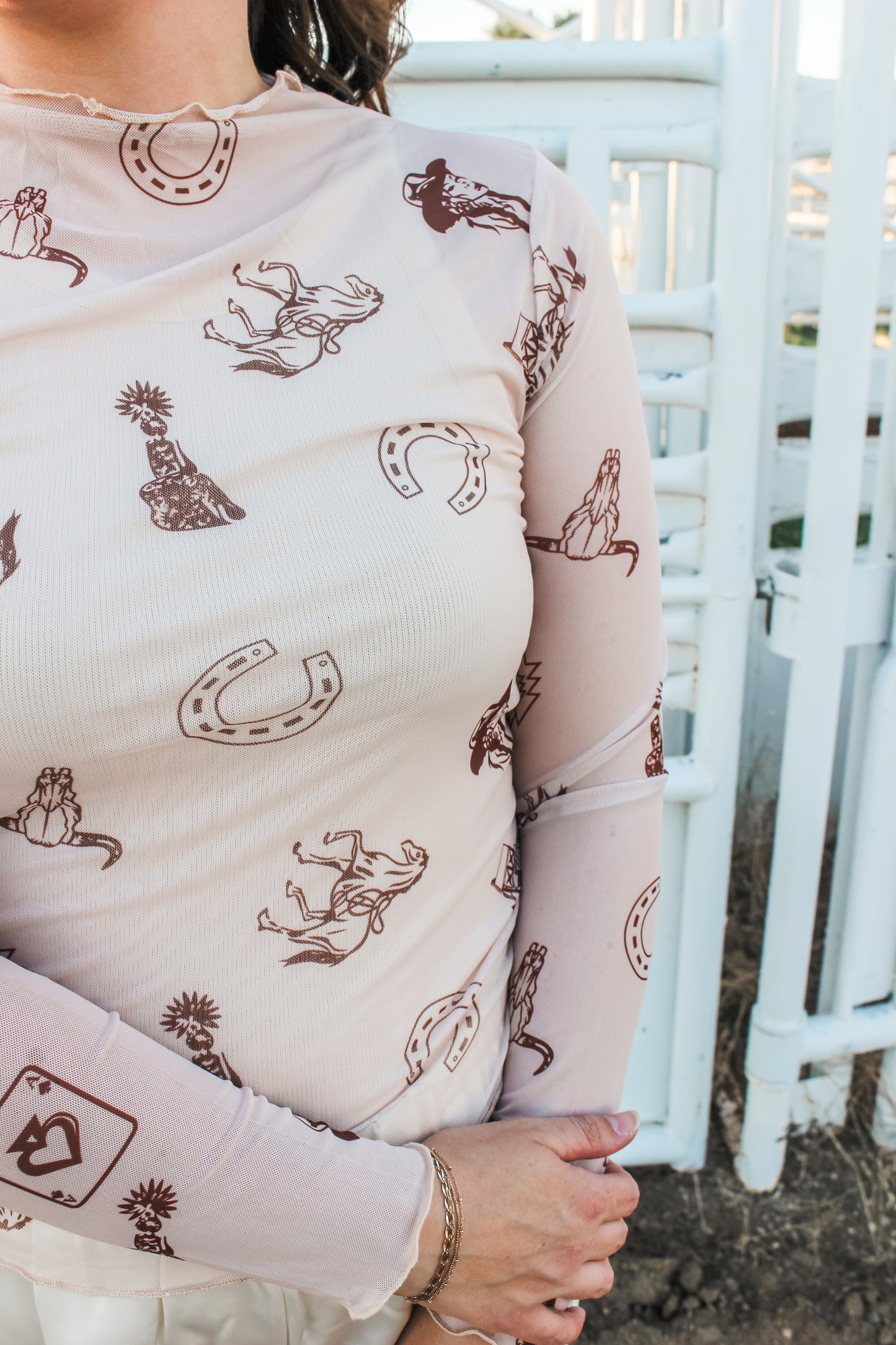 Outlaw Mesh Top