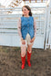 Darling Denim Top