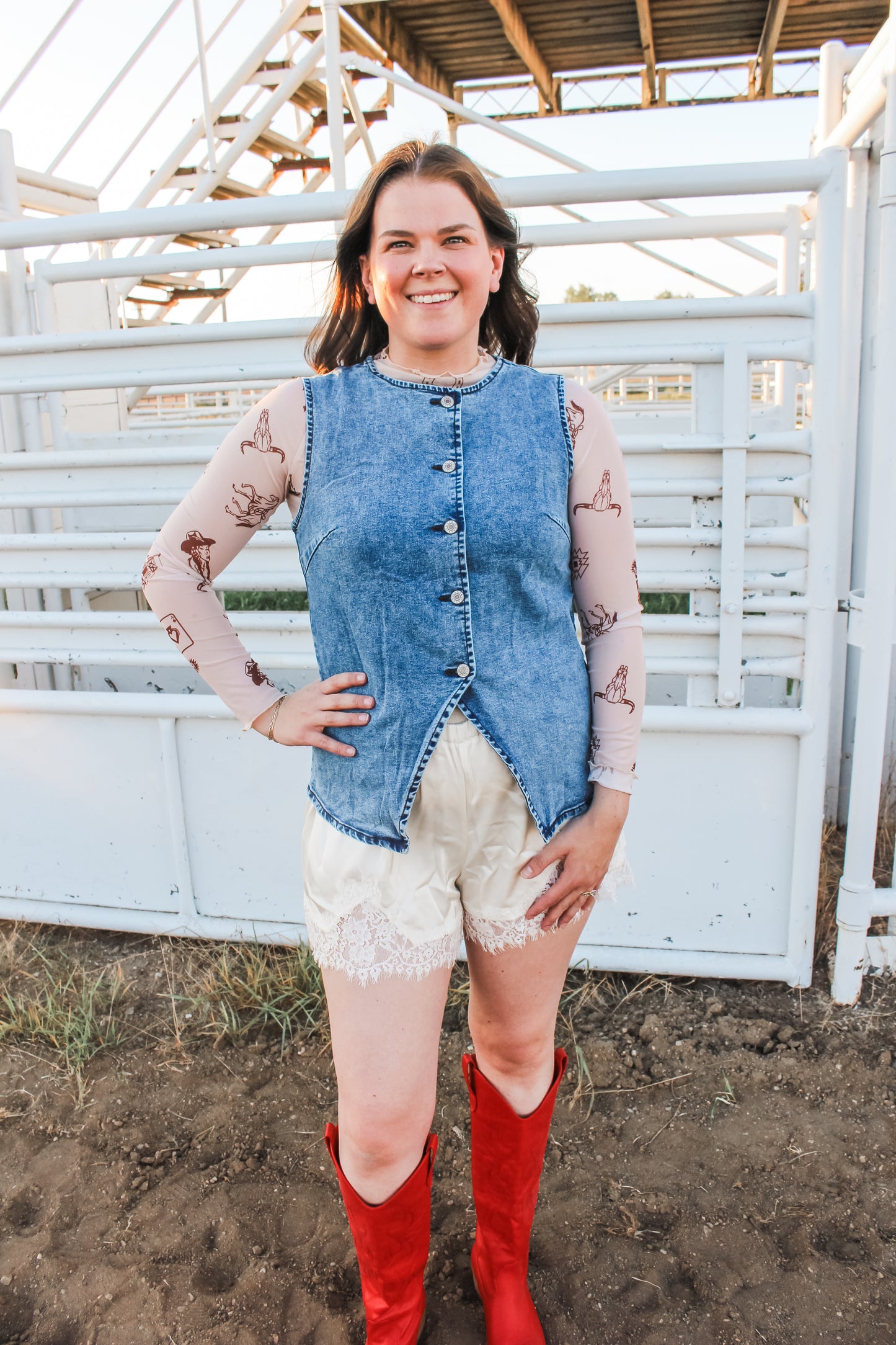 Outlaw Mesh Top