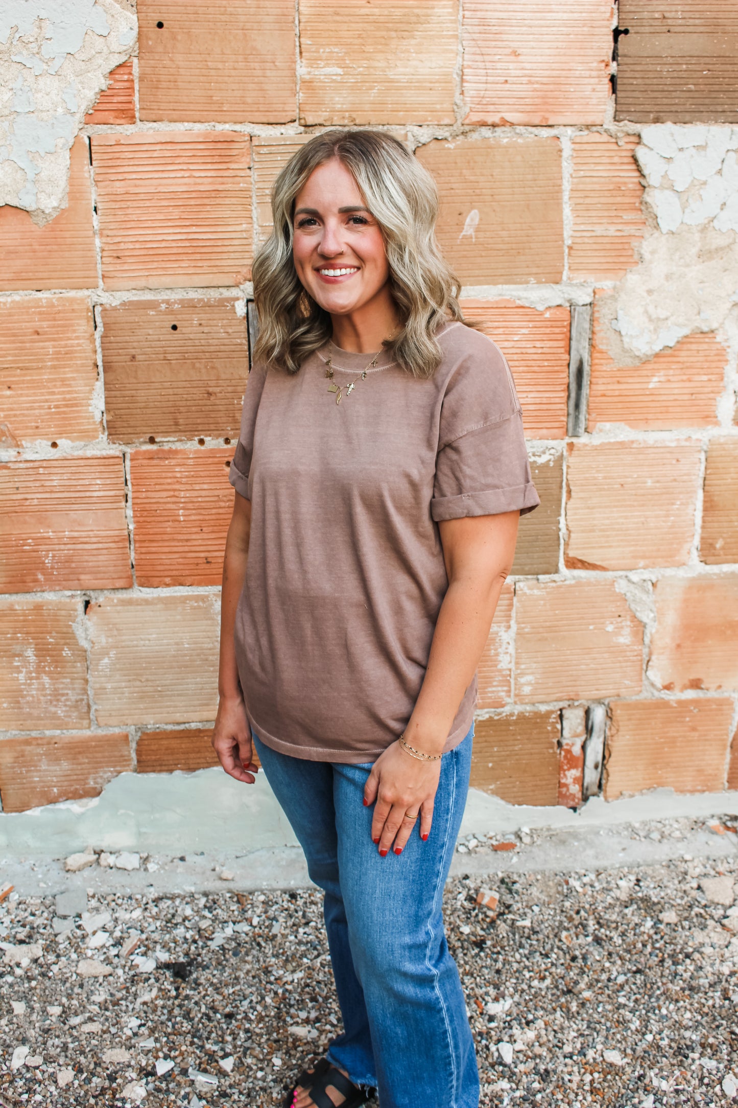 Coffee Date Top (Brown)