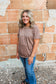 Coffee Date Top (Brown)