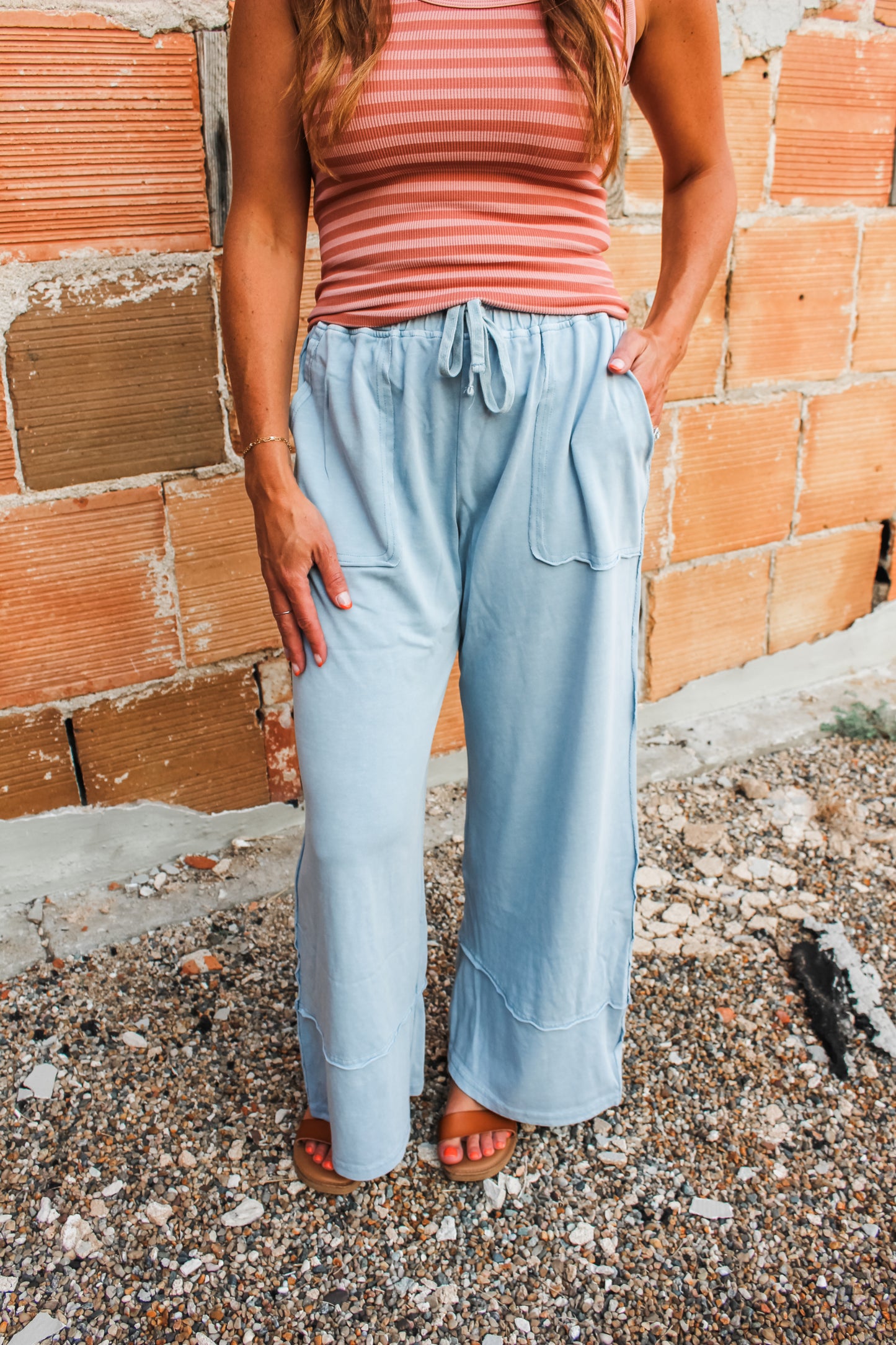 The Everyday Pants (Blue)