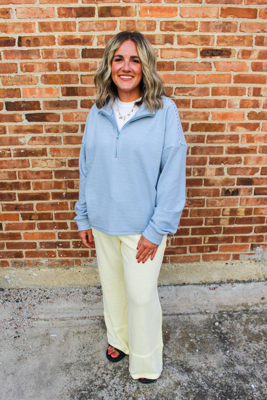 Cozy Girl Pullover (Blue)