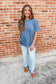 Coffee Date Top (Blue)
