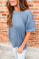 Coffee Date Top (Blue)