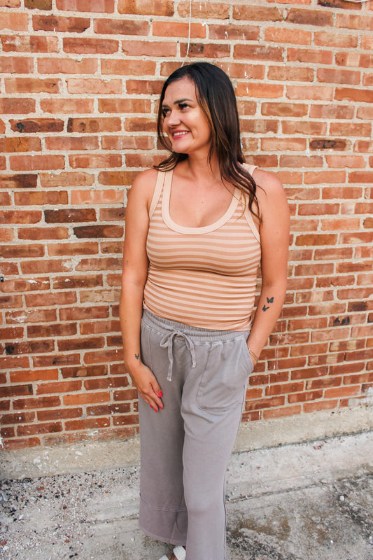 Endless Summer Tank (Milk Tea)