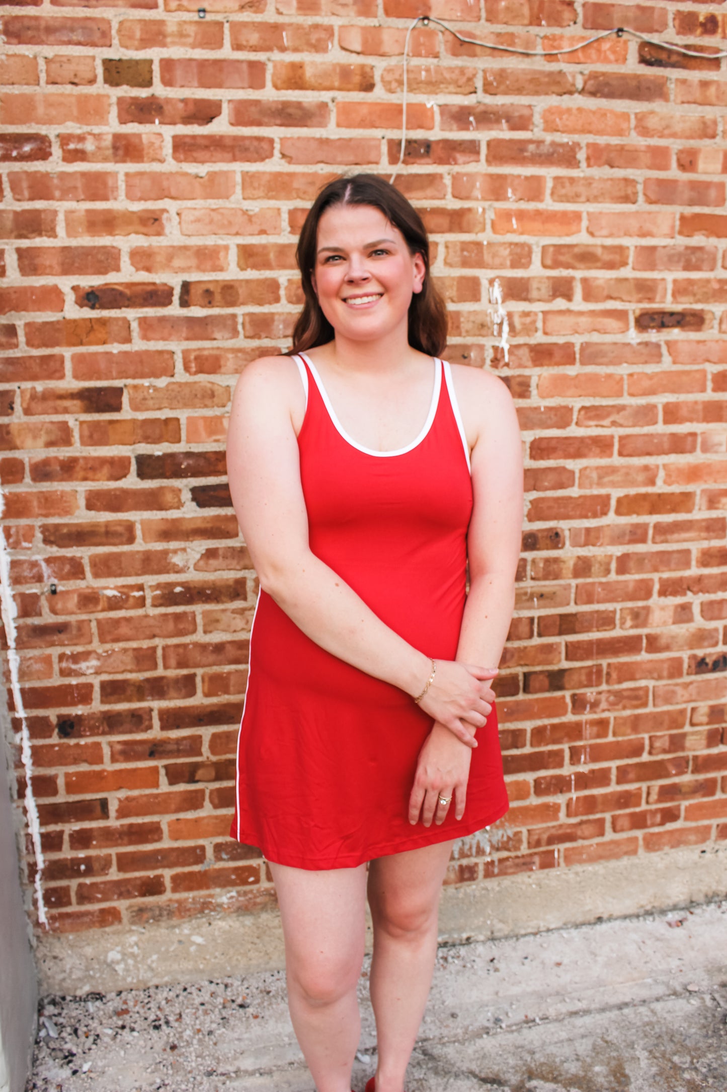Touchdown Dress (Red)