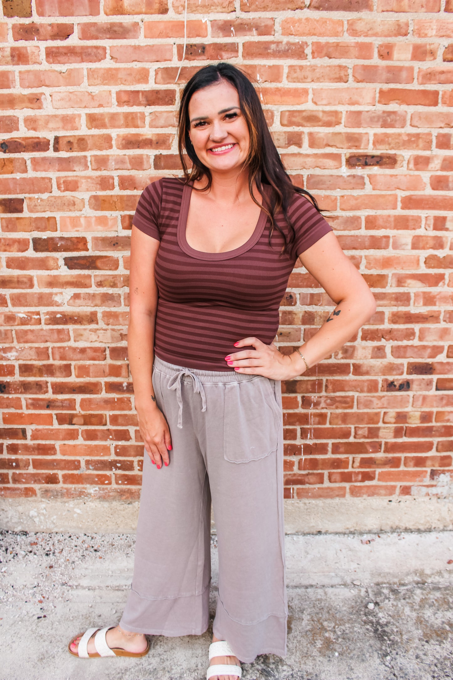 It Girl Top (Chocolate)