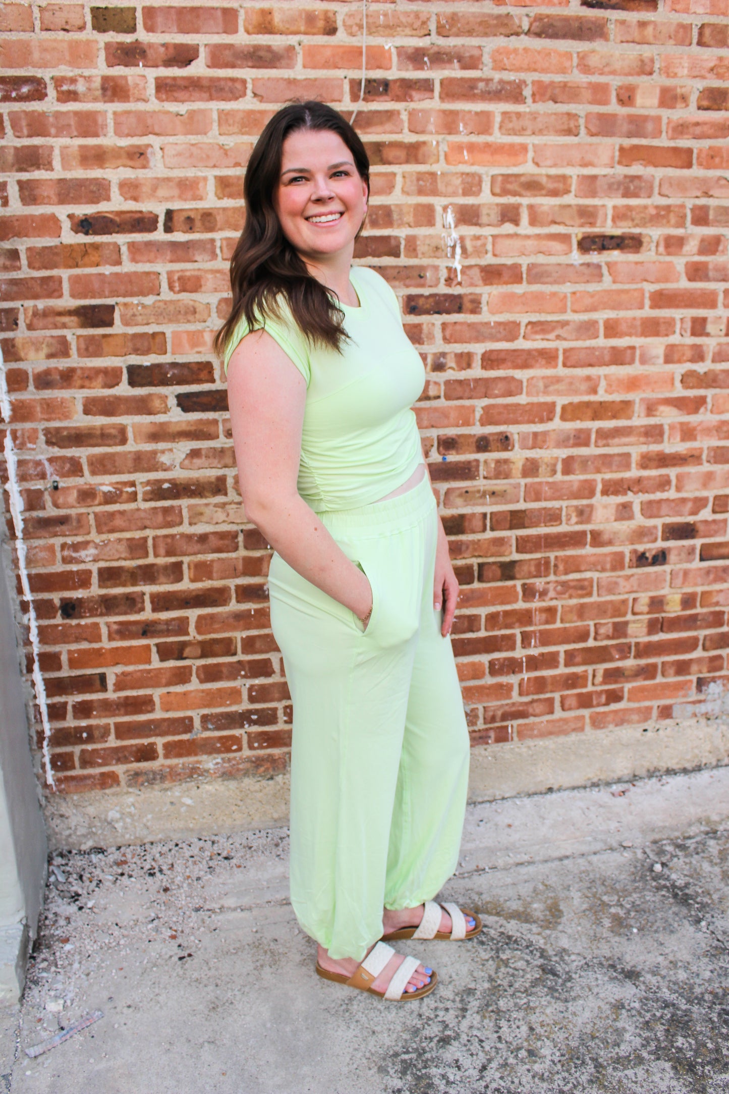 Tailgate Cutie Set (Lime)
