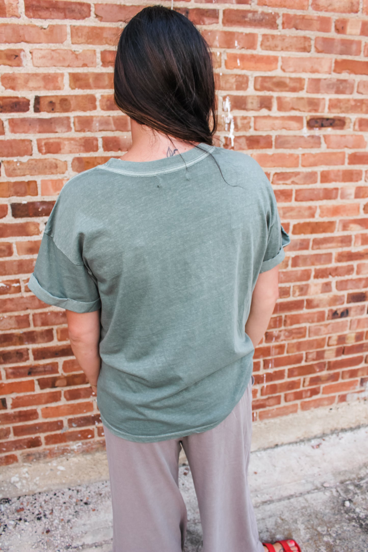 Coffee Date Top (Sage)
