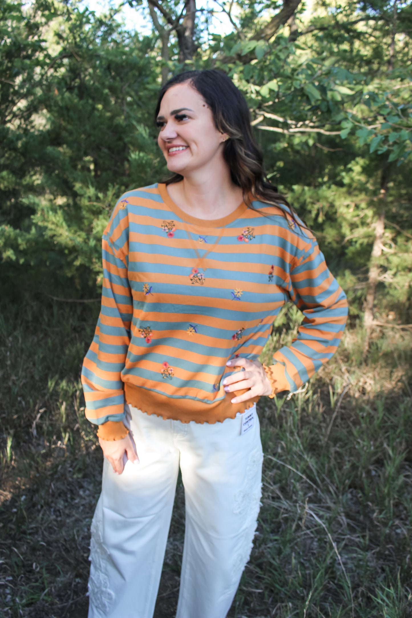 Autumn Blooms Top