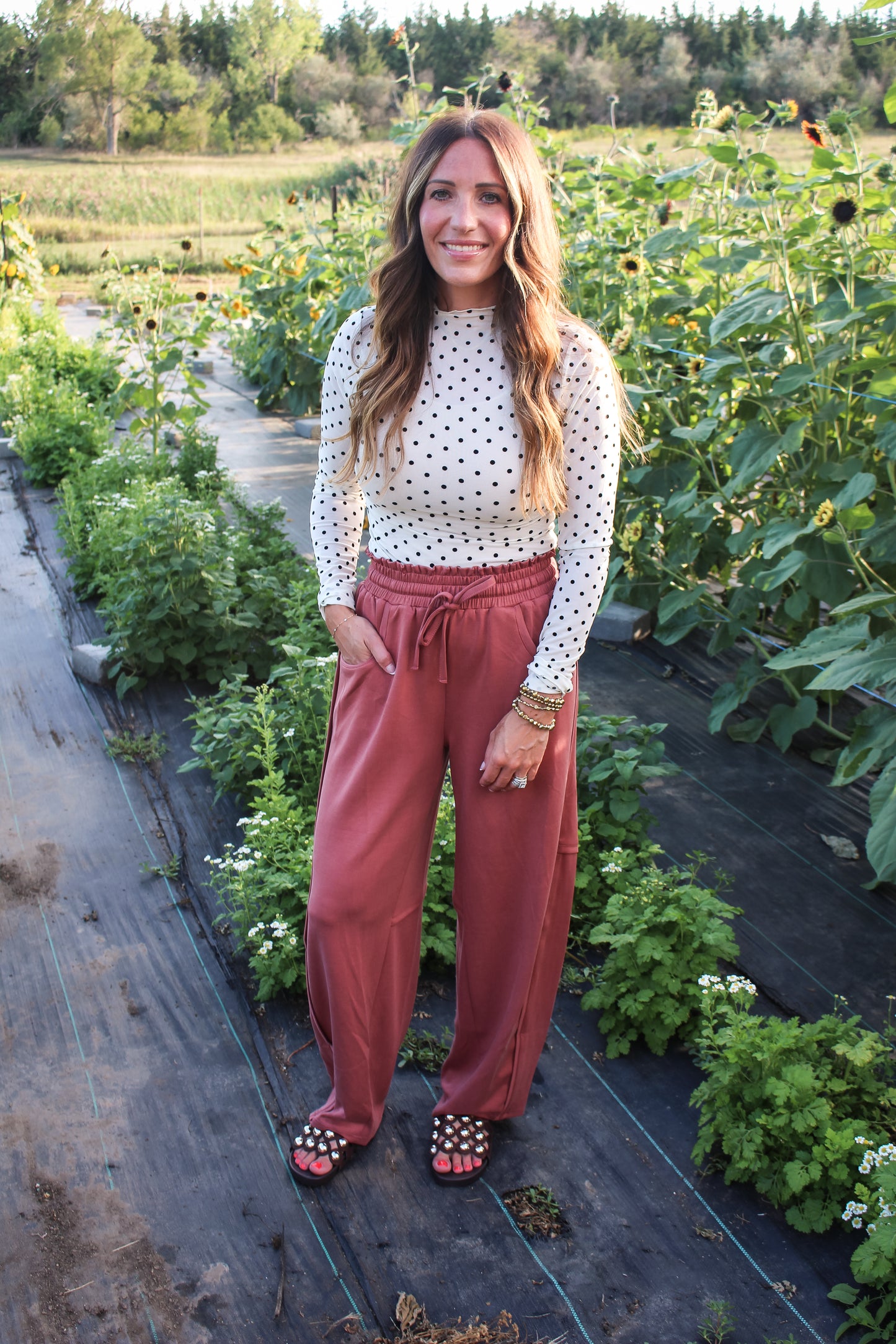 Fall Favorite Mesh Top
