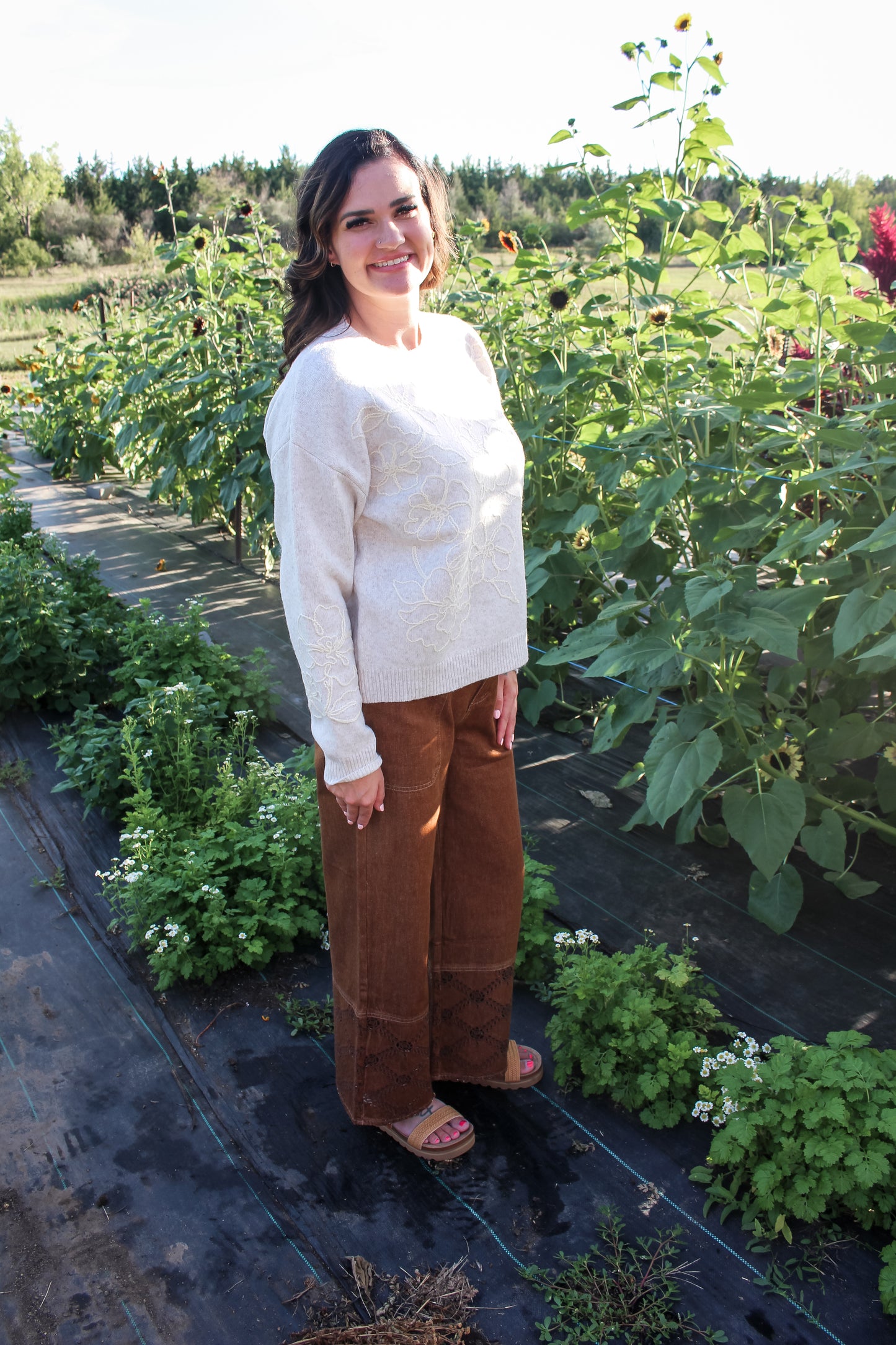 Autumn Bloom Sweater