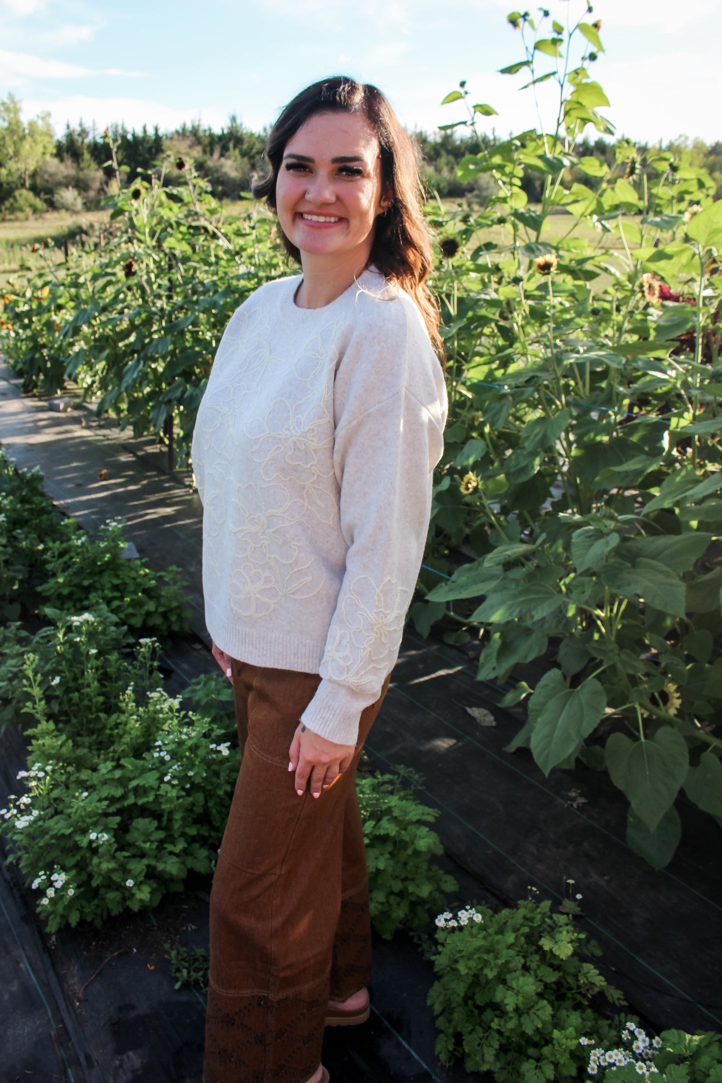 Autumn Bloom Sweater