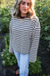 Apple Orchard Top (Charcoal + Purple)