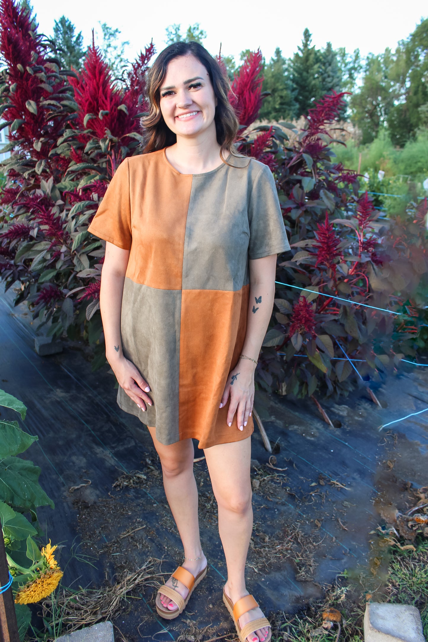 Falling for Olive Dress