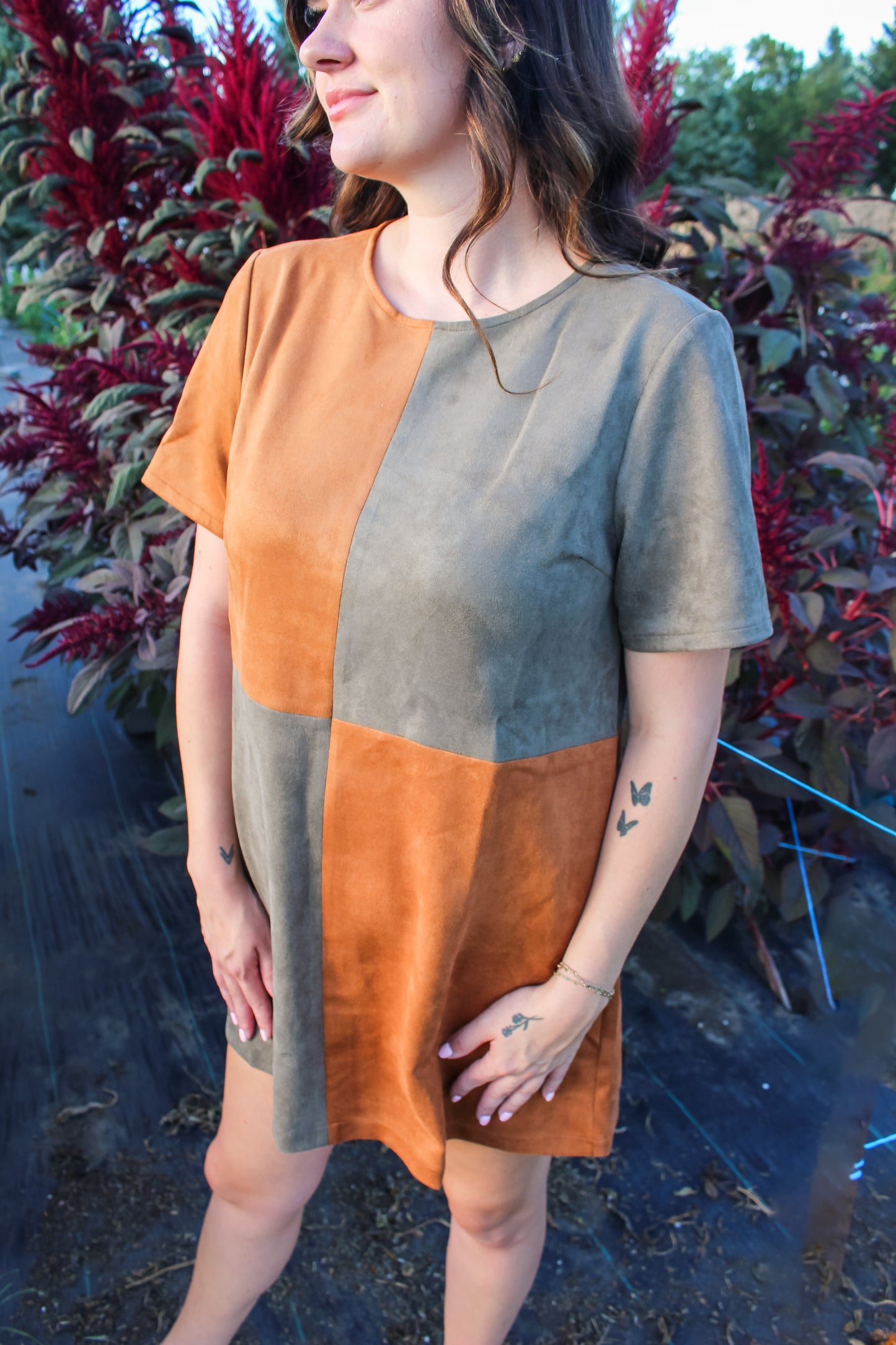 Falling for Olive Dress