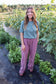 Falling for You Pants (Mauve)