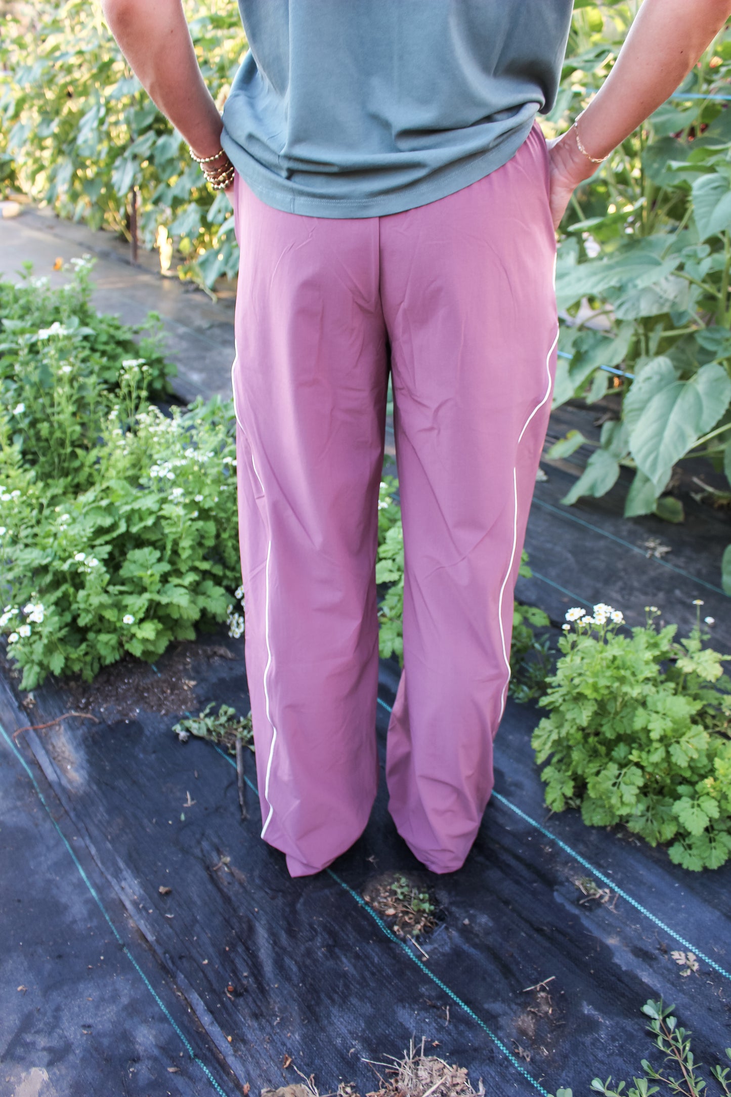 Falling for You Pants (Mauve)