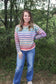 All the Colors Mock Neck Sweater