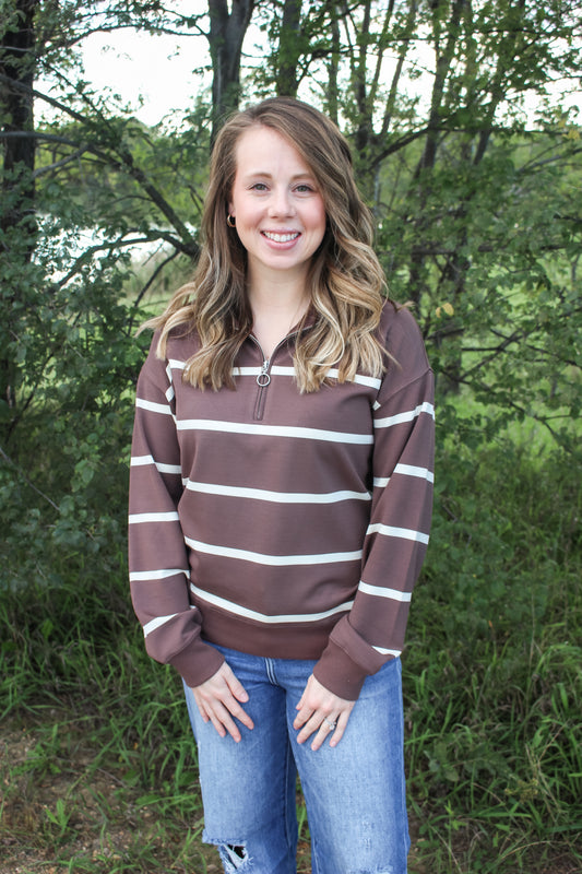 [Thread + Supply] Changing Seasons Quarter Zip