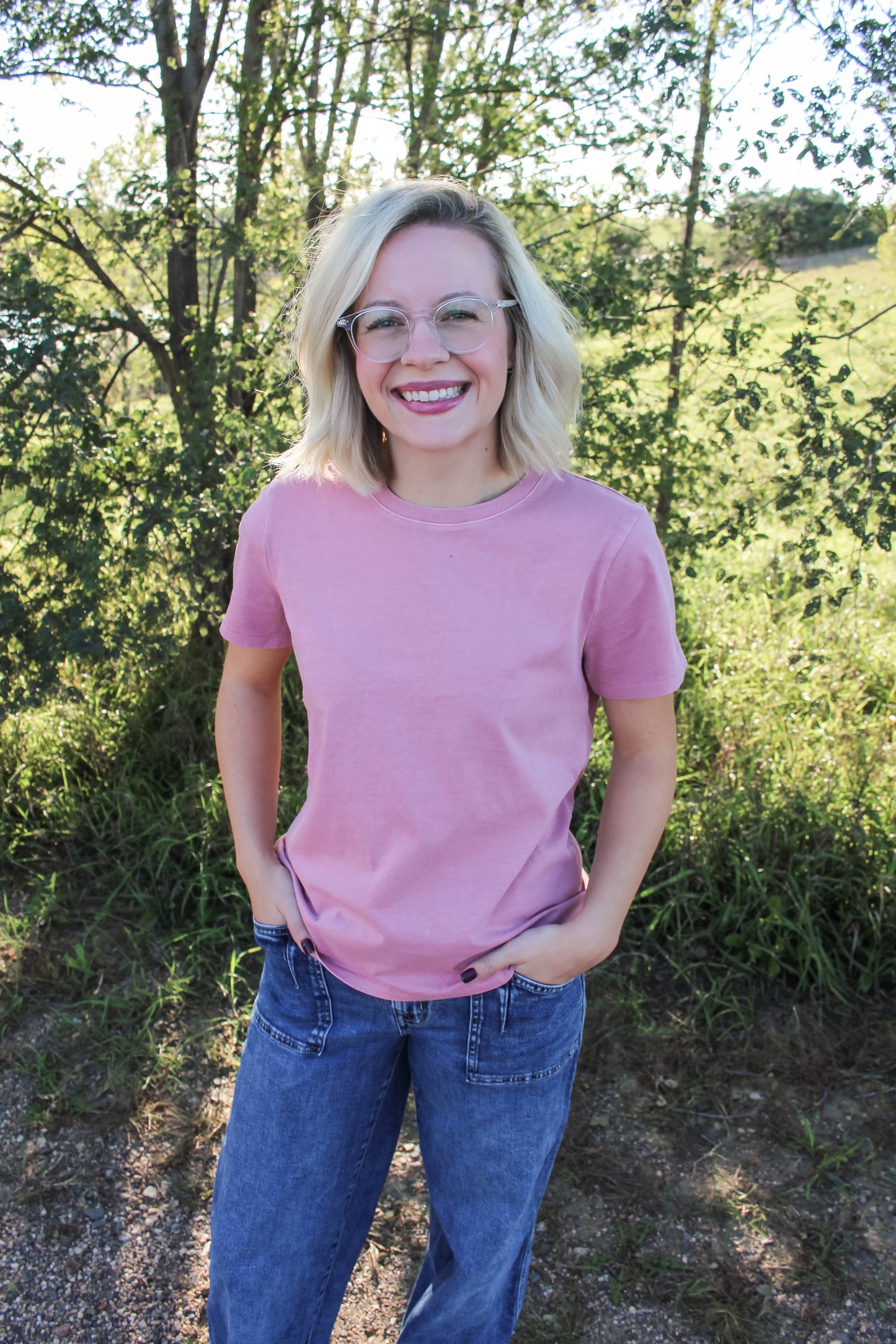 [Thread + Supply] Fall Favorite Top (Pink)