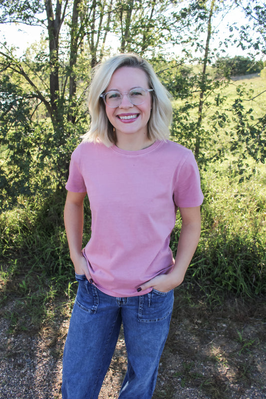 [Thread + Supply] Fall Favorite Top (Pink)