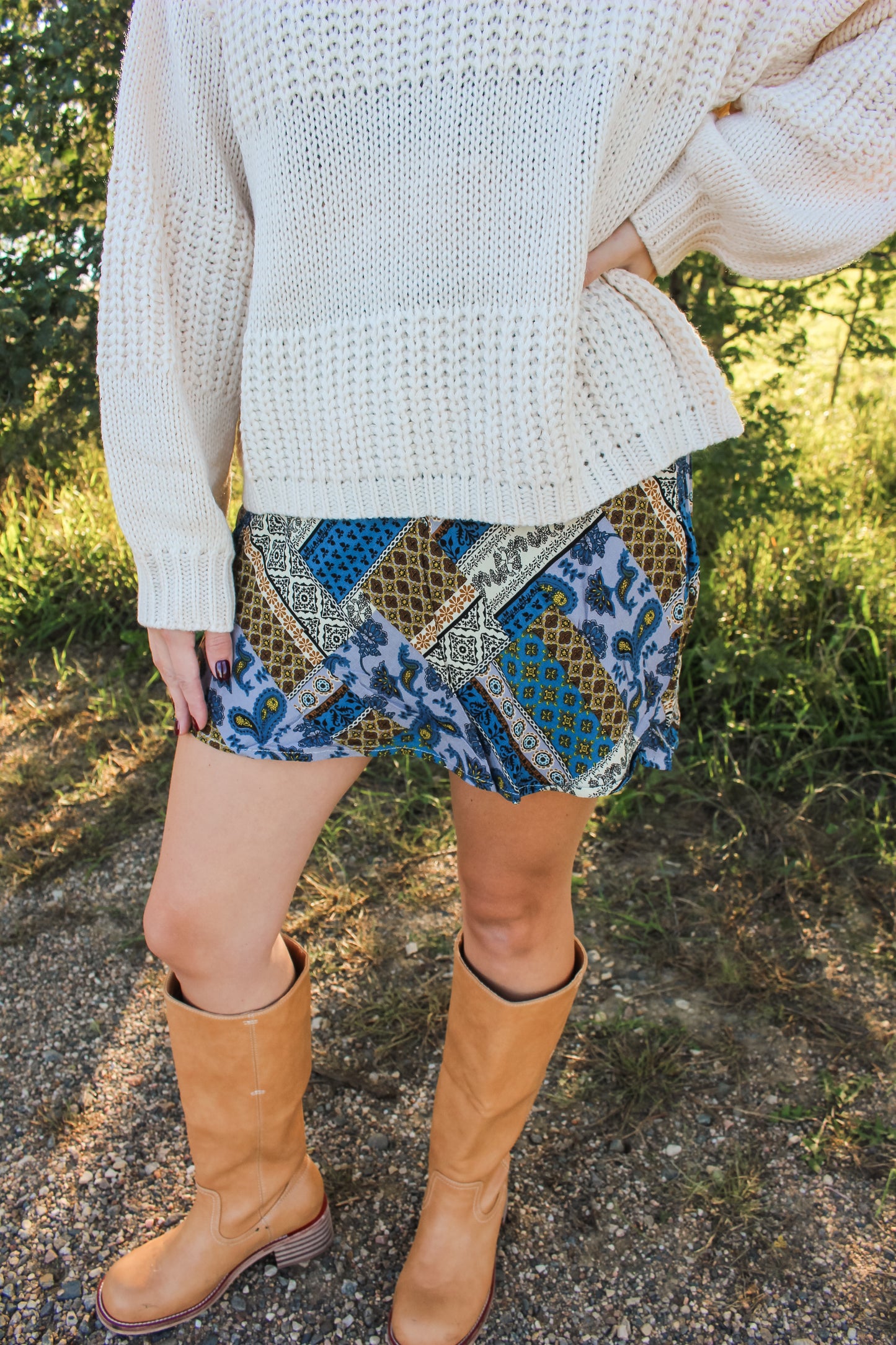 Hayride Honey Skirt