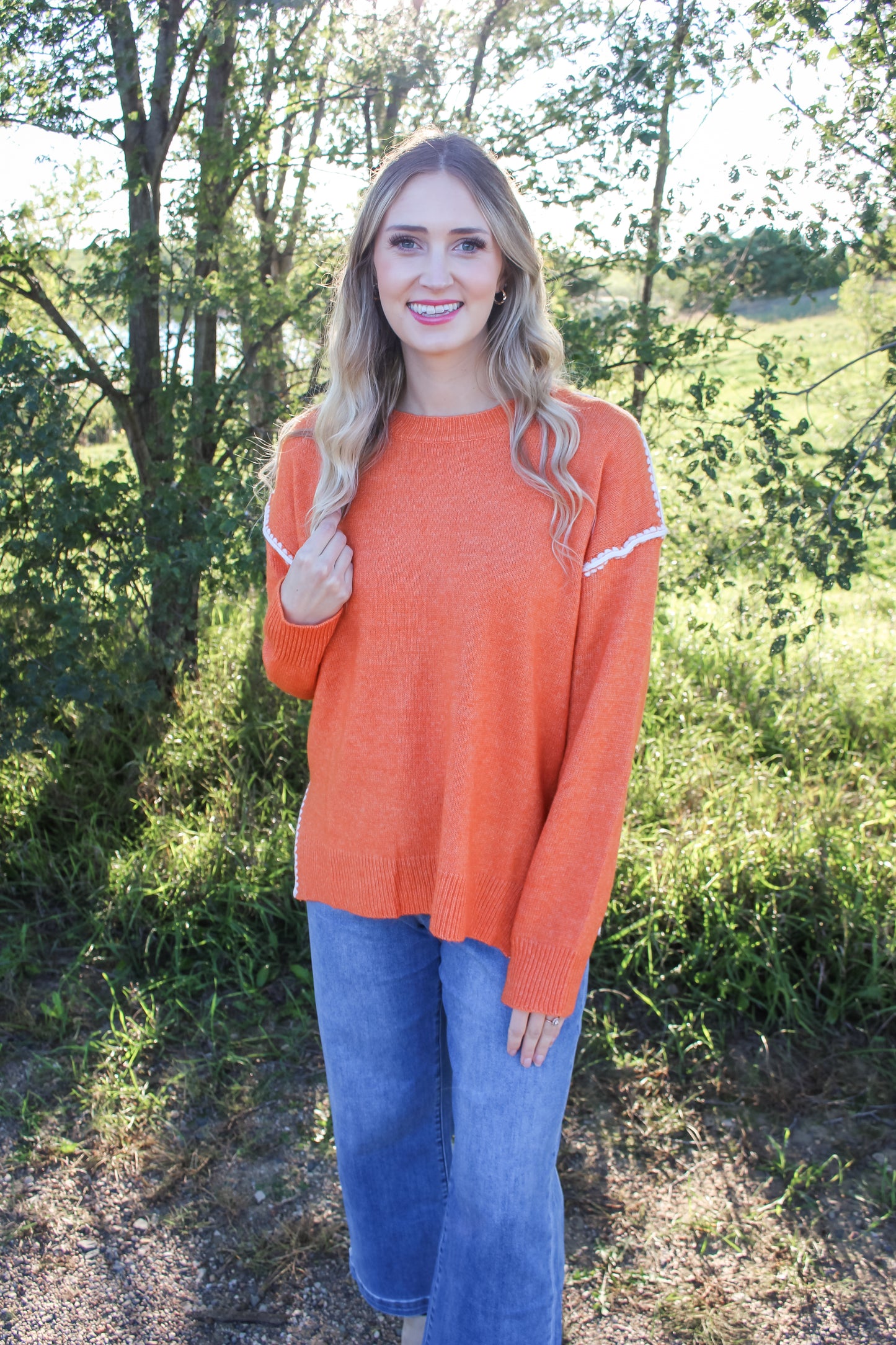 Orange Crush Sweater