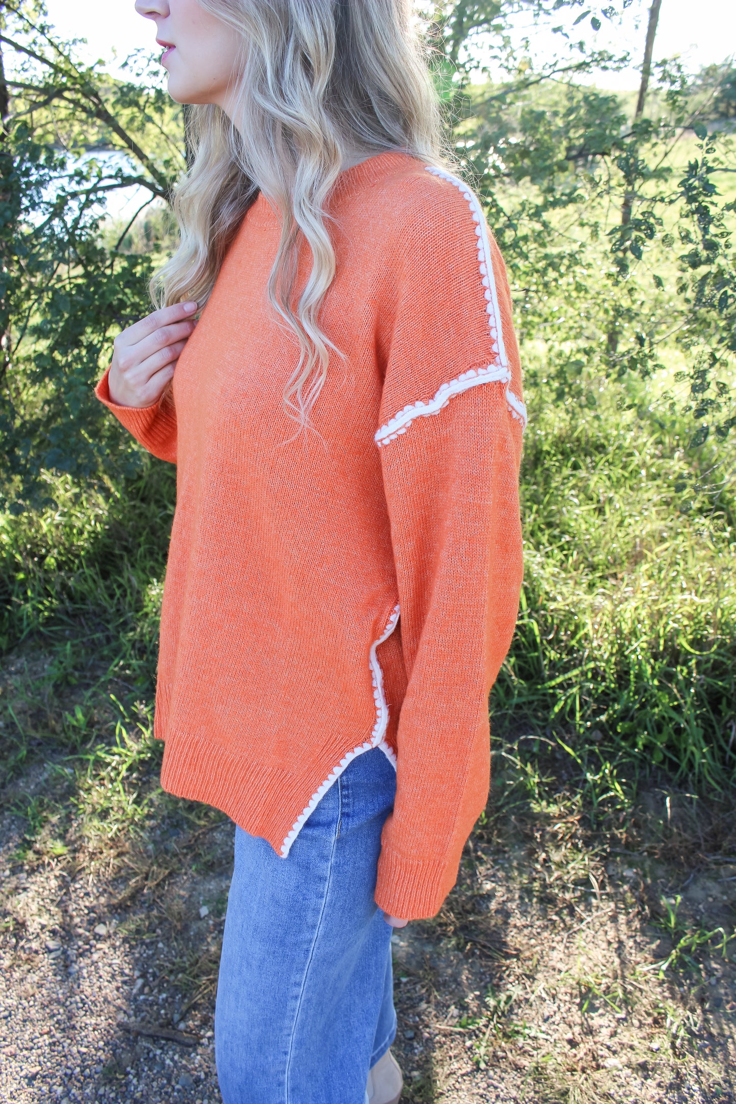 Orange Crush Sweater