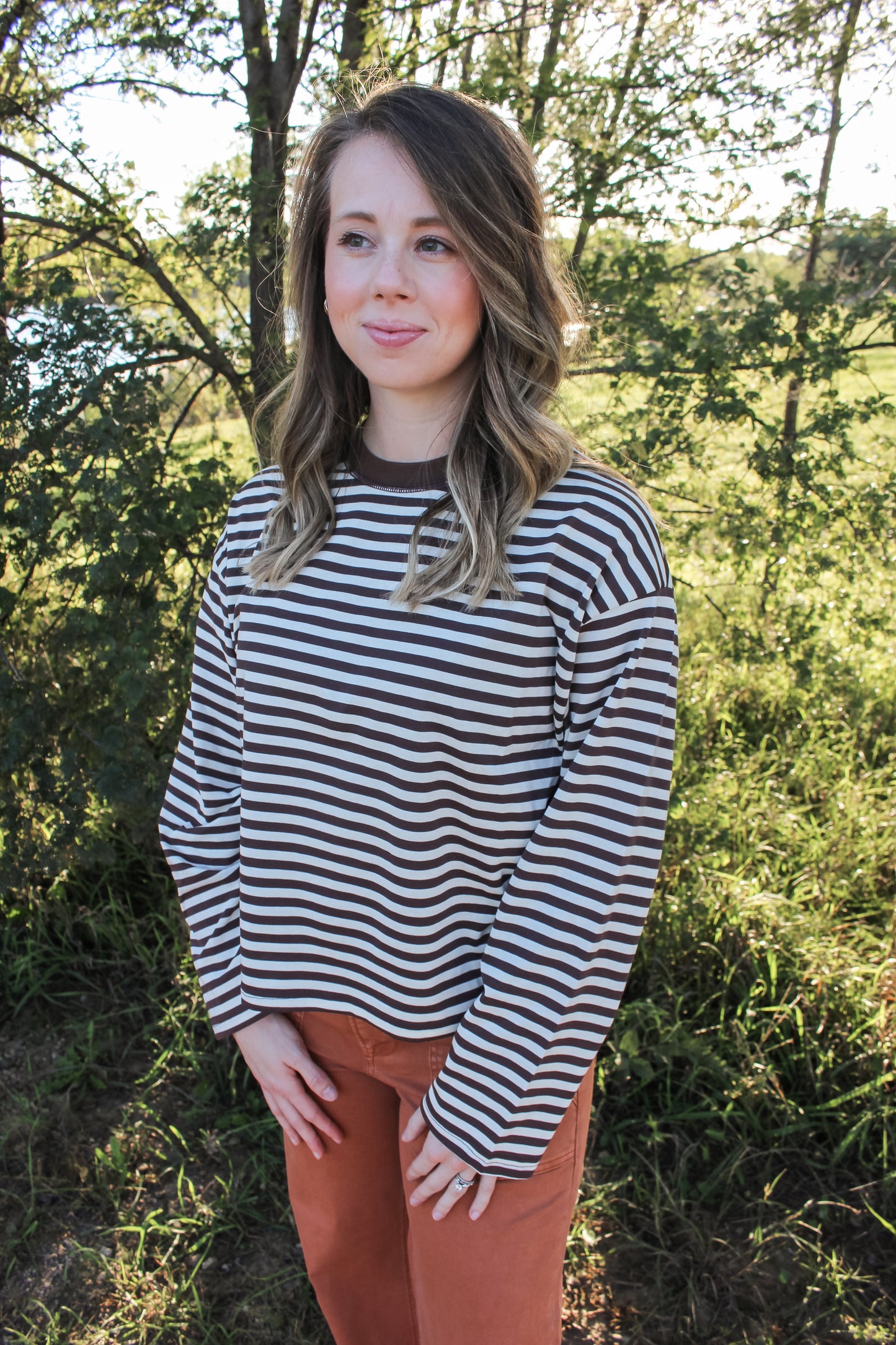 Cozy Days Long Sleeve (Chocolate)