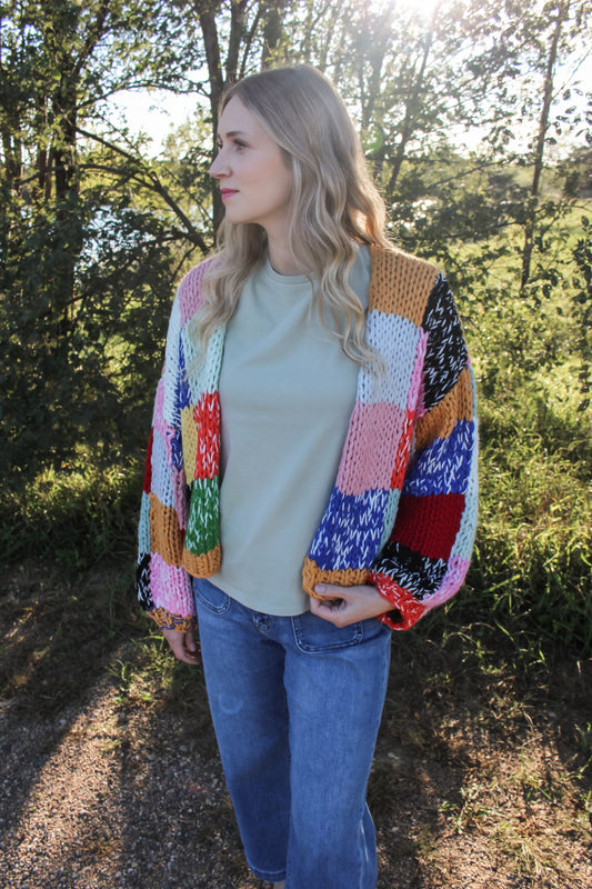 Patchwork Cardigan