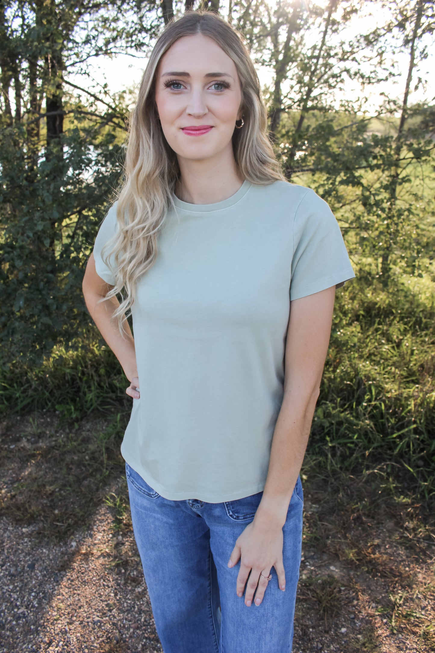 [Thread + Supply] Fall Favorite Top (Sage)