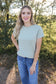 [Thread + Supply] Fall Favorite Top (Sage)