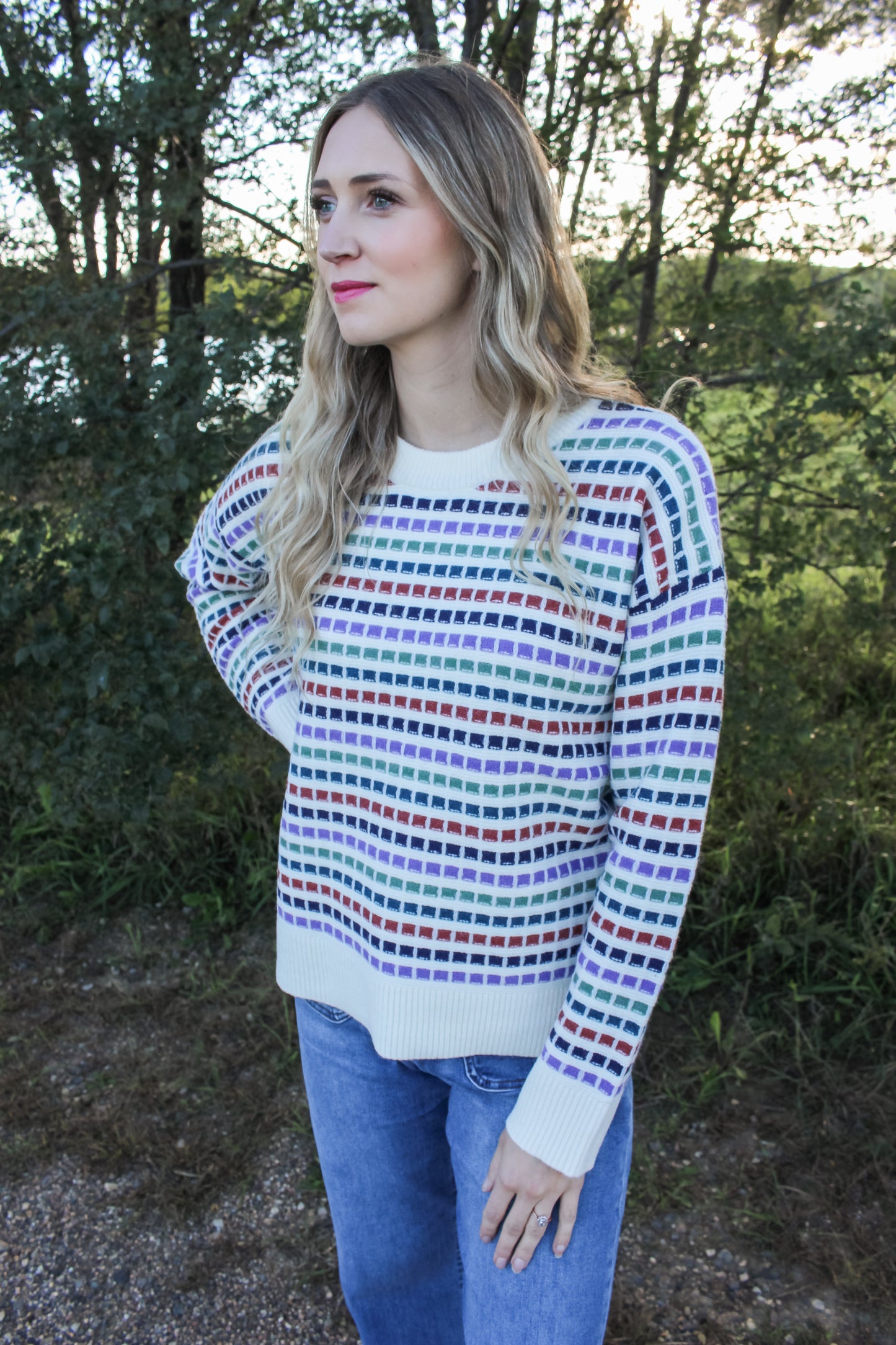 Lavender Lane Sweater