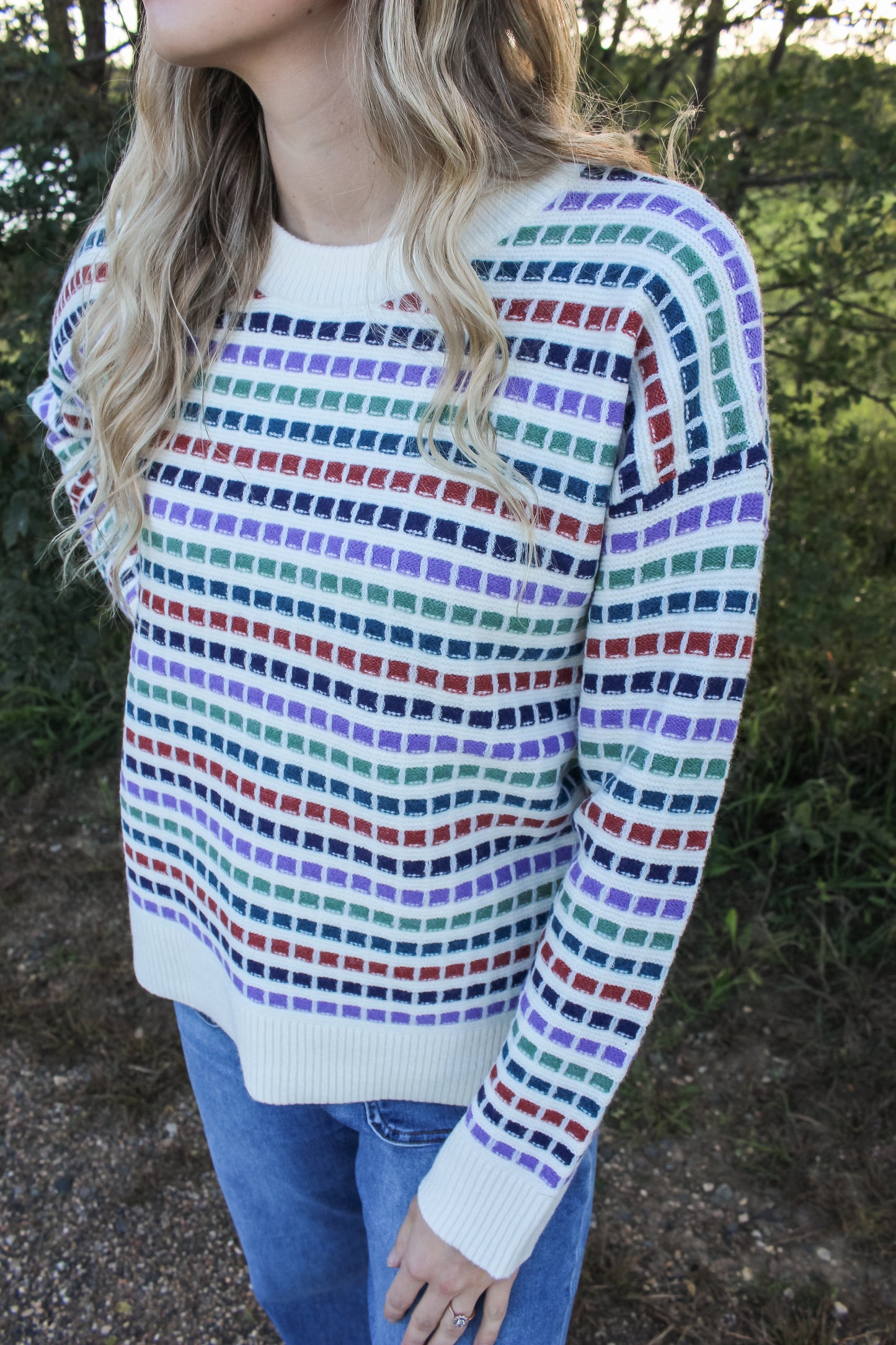Lavender Lane Sweater
