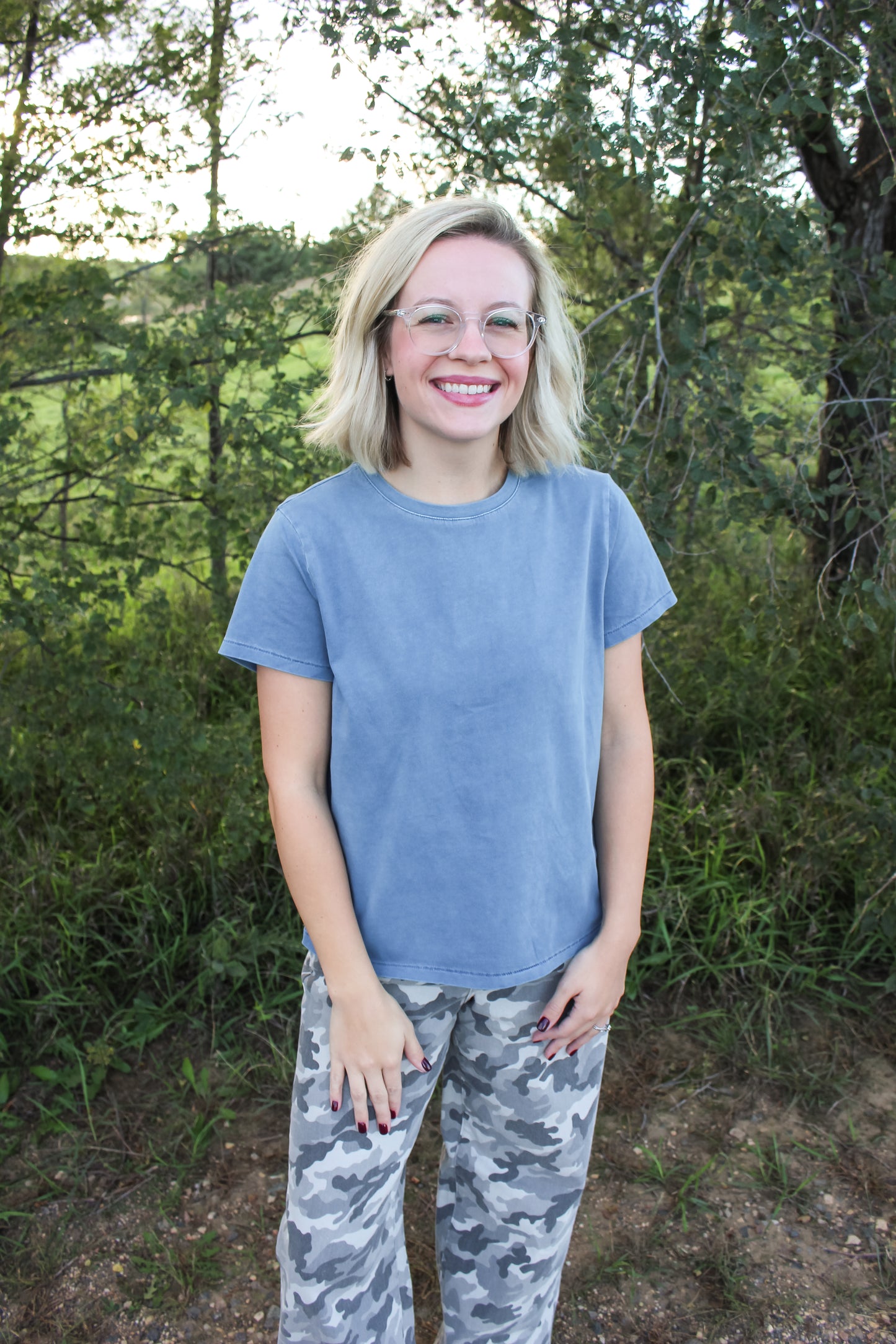 [Thread + Supply] Fall Favorite Top (Blue)