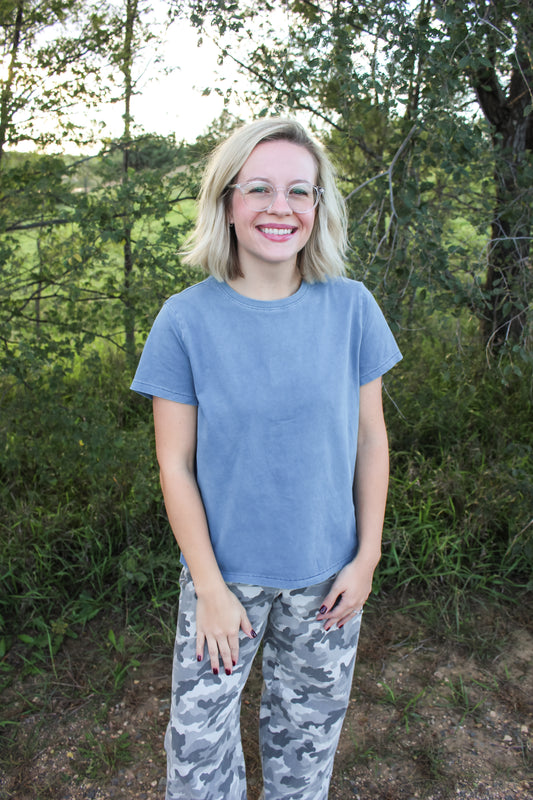 [Thread + Supply] Fall Favorite Top (Blue)