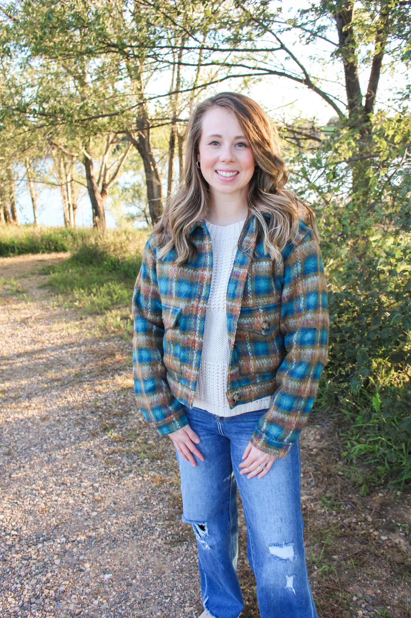 Colorful Plaid Jacket