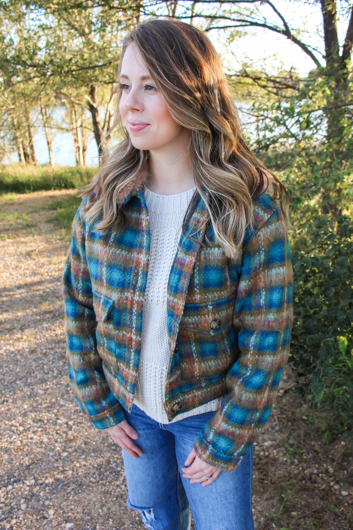 Colorful Plaid Jacket
